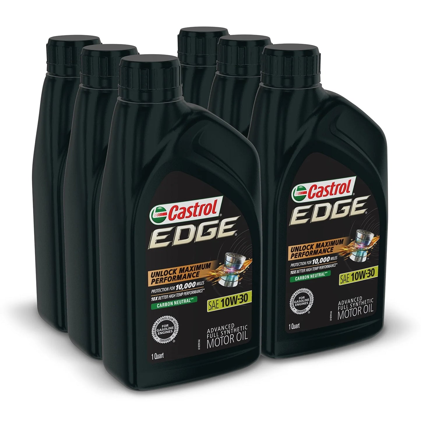CASTROL EDGE 10W30 6/1 QTS