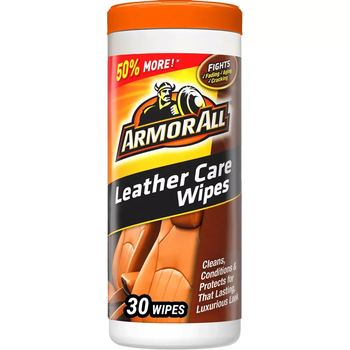ARMORALL LEATHER CARE WIPES (6 PACK)