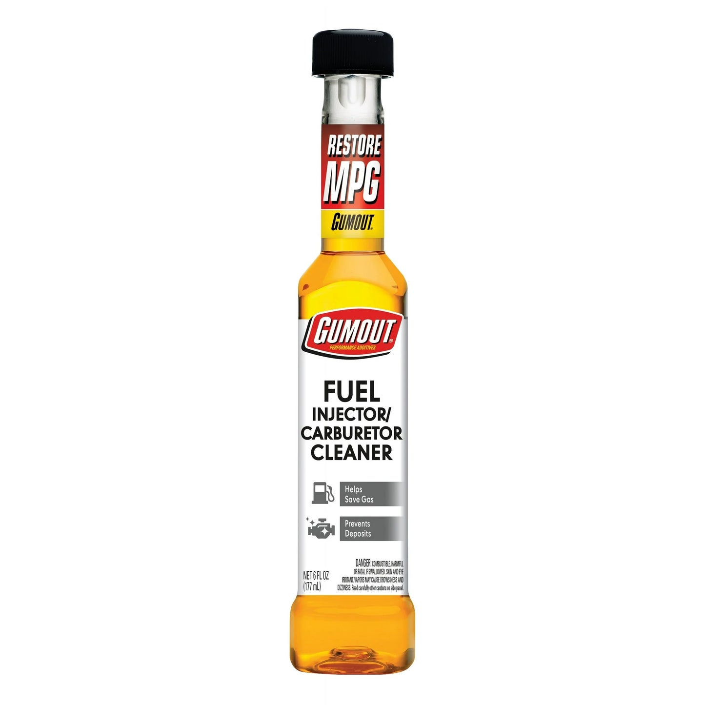 GUMOUT CARB & FUEL INJECTOR CLEANER - 6 OZ (510021)