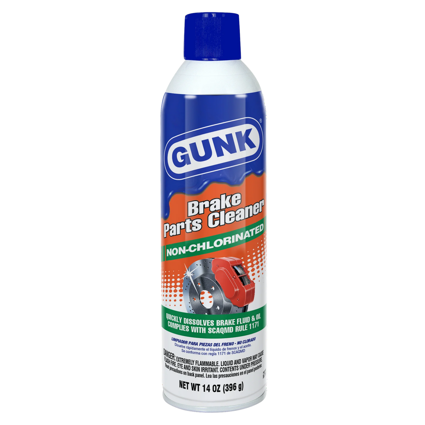GUNK NON-CHLORINATED BREAK CLEANER 14 OZ