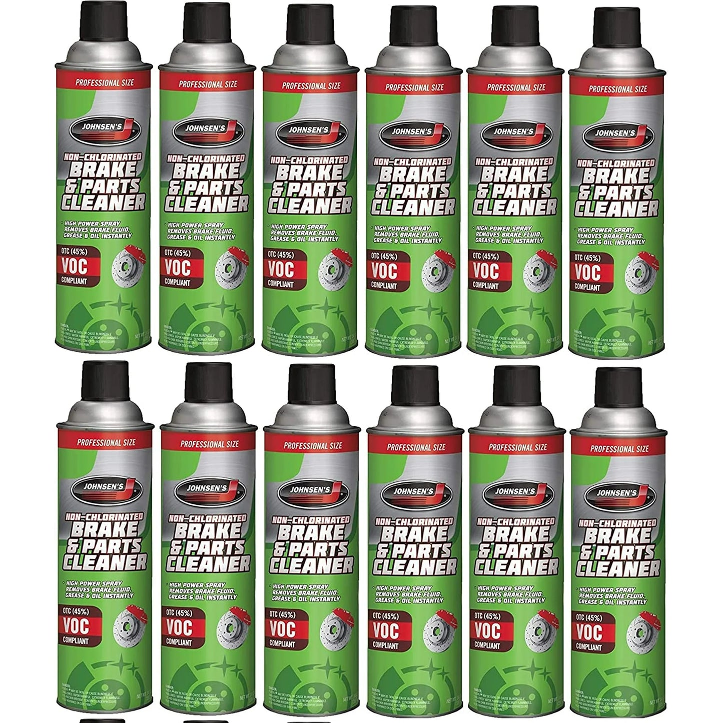 JOHNSENS NON CHLO BRAKE CLEANER 12/14 OZ