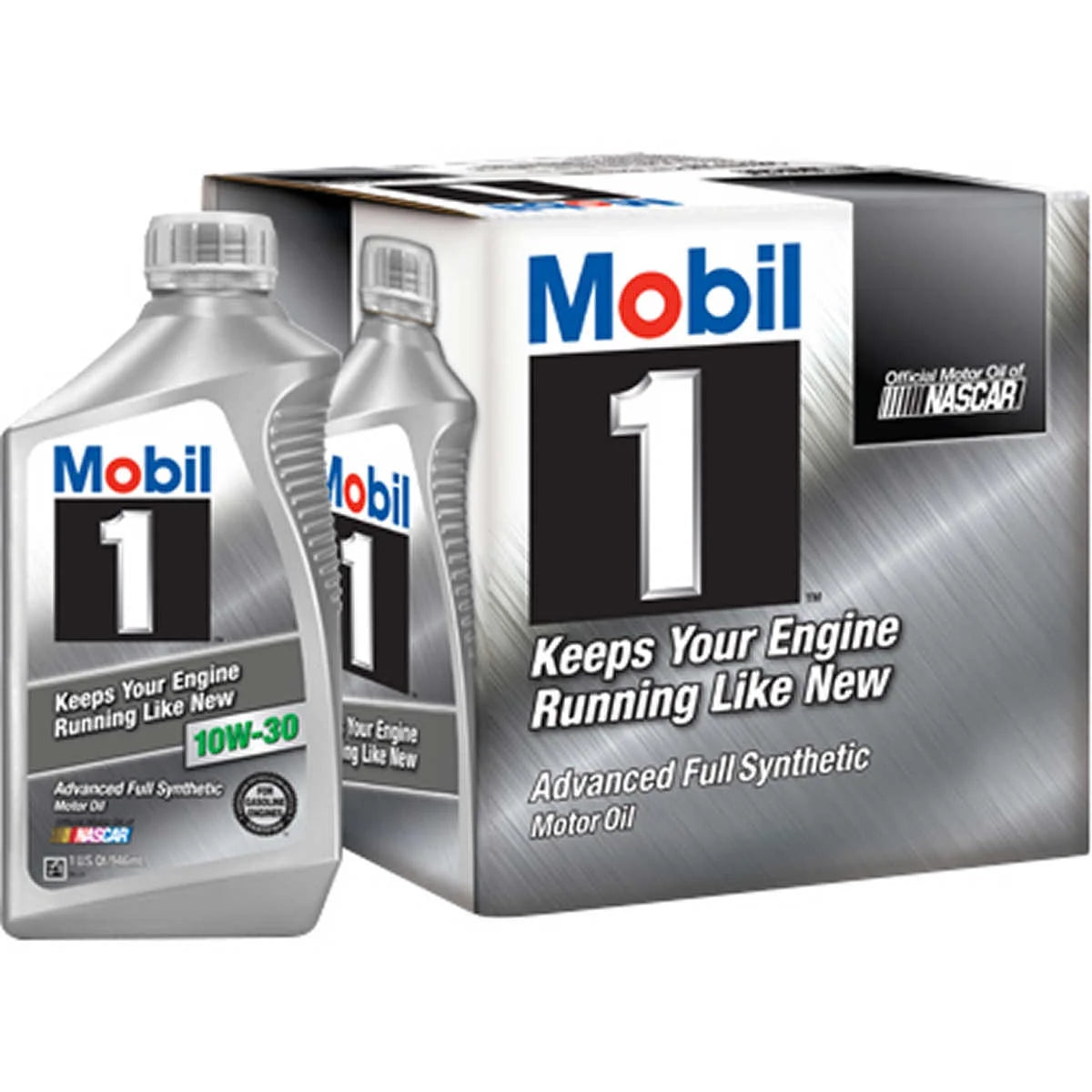 MOBIL 1 ADVANCE FULL SYNTHETIC 10W30 MOTOR OIL 6/1 QTS