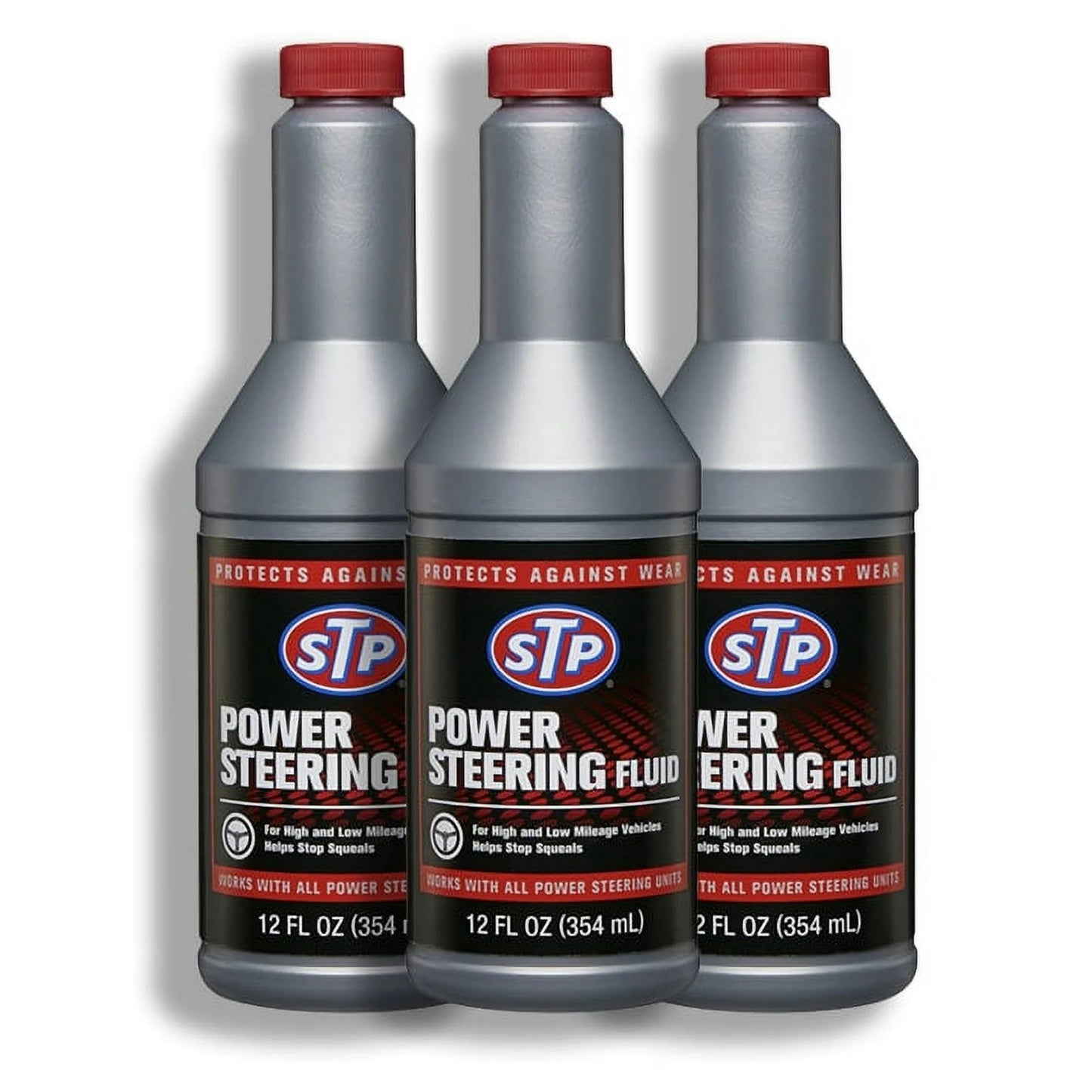 STP POWER STEERING FLUID - 12 OZ 6 PACK
