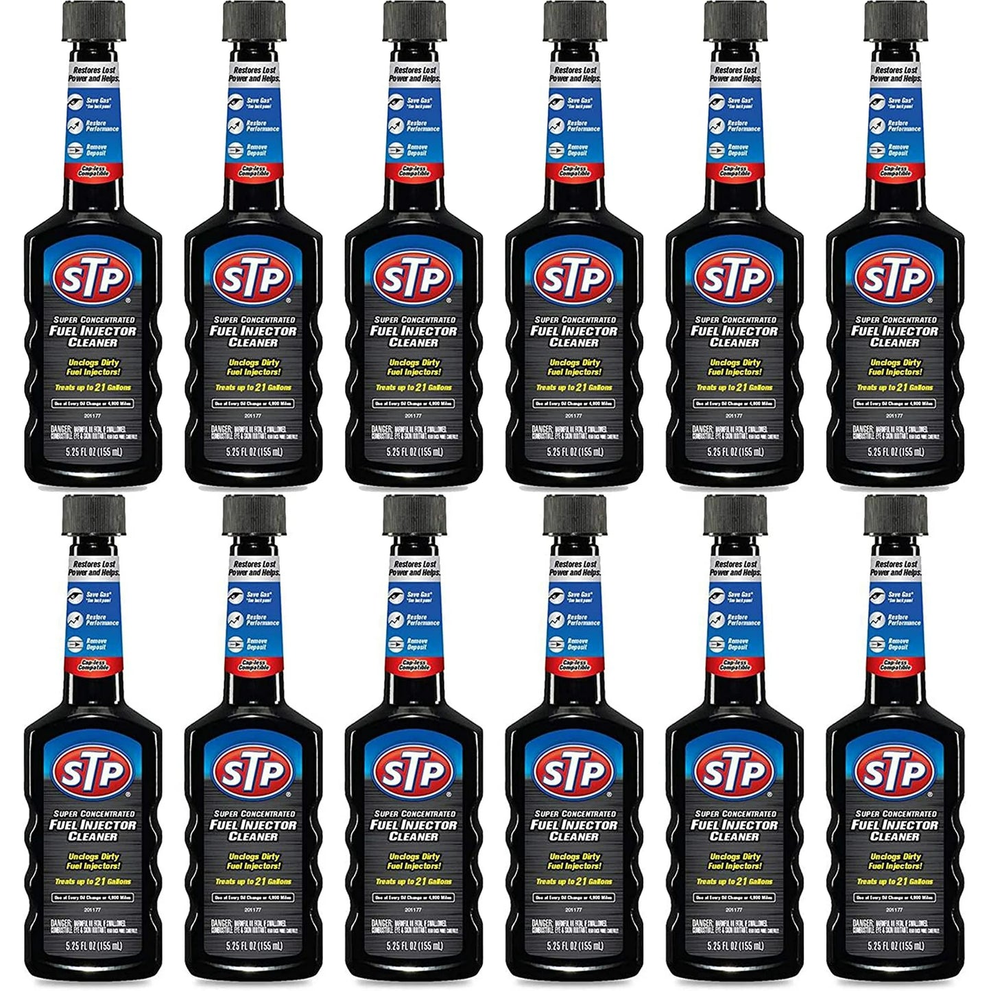 STP SUPER CONCENTRATED FUEL INJECTOR CLEANER - 5.25 OZ 12/1