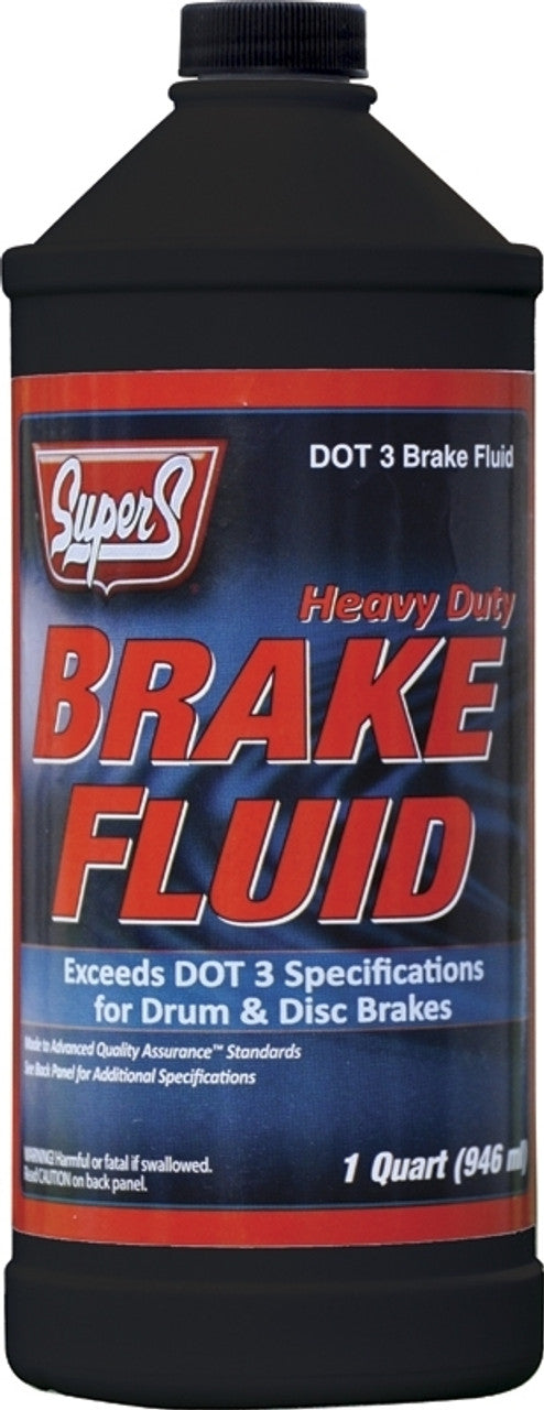 SUPER S BRAKE FLUID DOT-3 12/12 OZ