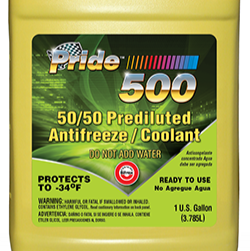 PRIDE 500 GREEN ANTIFREEZE -34 6/1 GAL