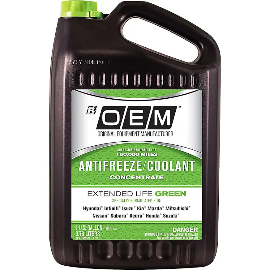 METRO GREEN 50/50 ANTIFREEZE 6/1 GALLON