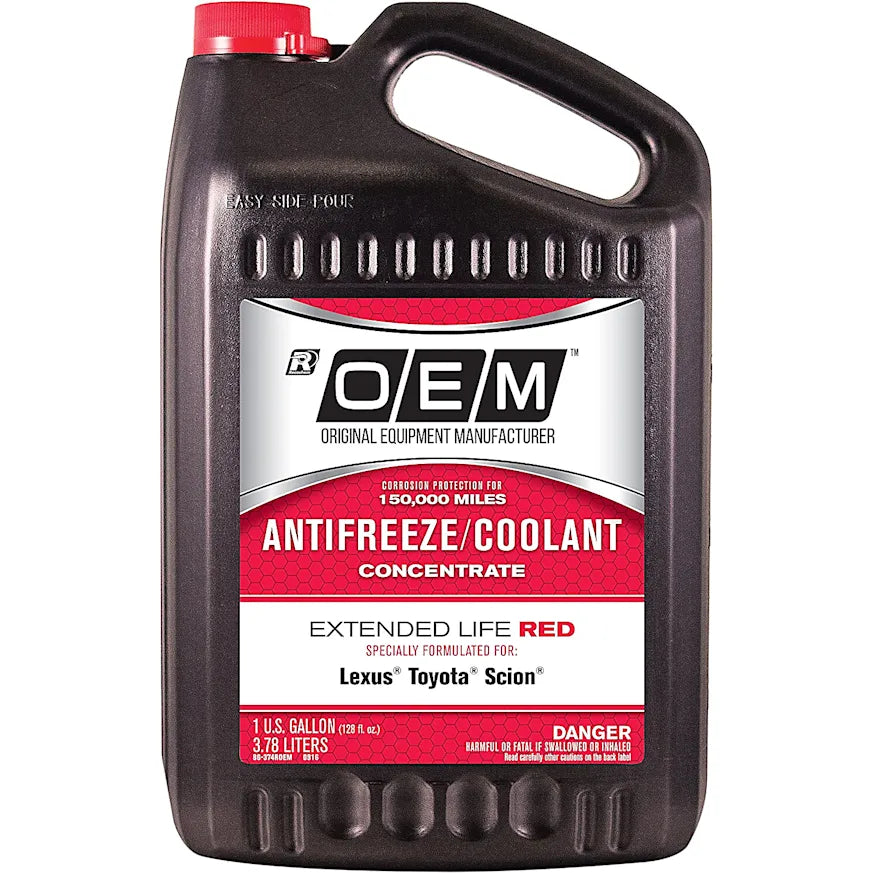 METRO EXTENDED LIFE RED 50/50 ANTIFREEZE 6/1 GALLON