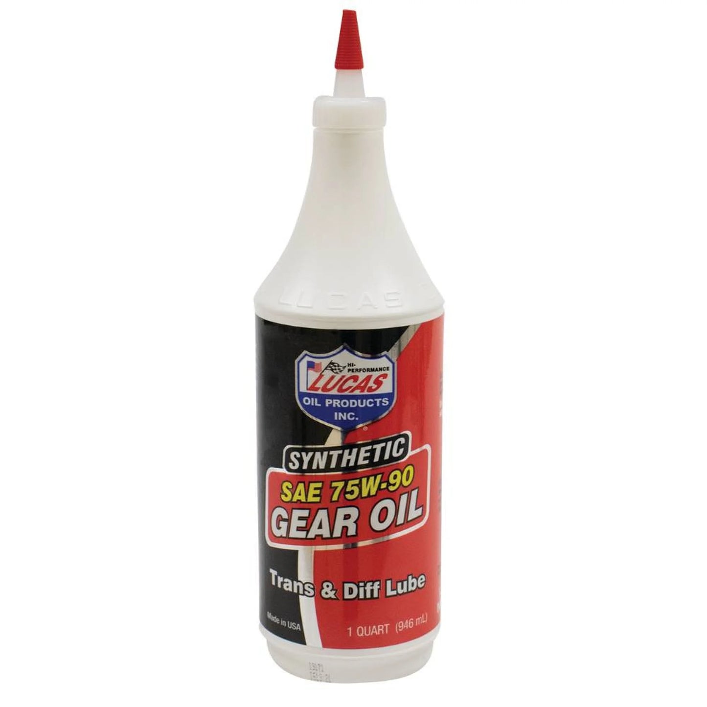 LUCAS 75W90 SYN GEAR OIL 12/1 QTS